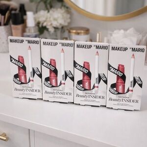 (1) Makeup by Mario Lipstick Set - NIB, includes mini liner and lip serum